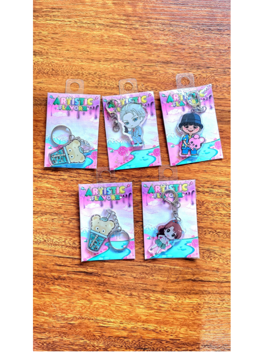 keychains charms
